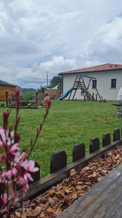 Villa Jacuzzi, Terrain De Petanque Et Aire De Jeux Vue Sur Les Pyrenees Seilhan Ngoại thất bức ảnh